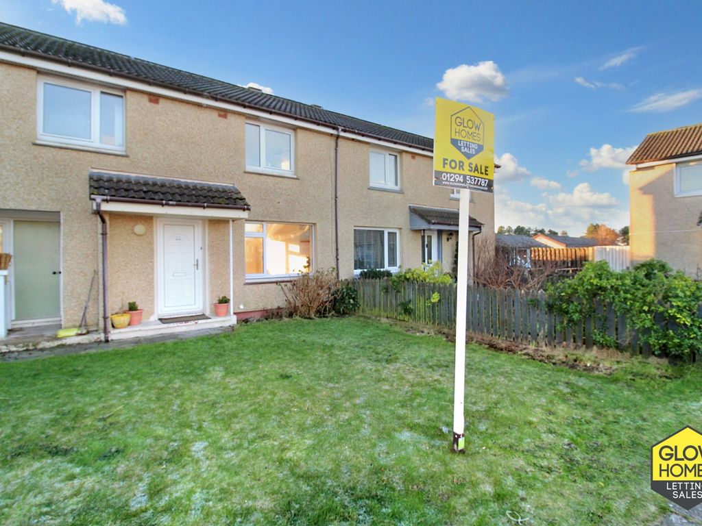 2 bed terraced house for sale in Dundonald Crescent, Auchengate KA11, £