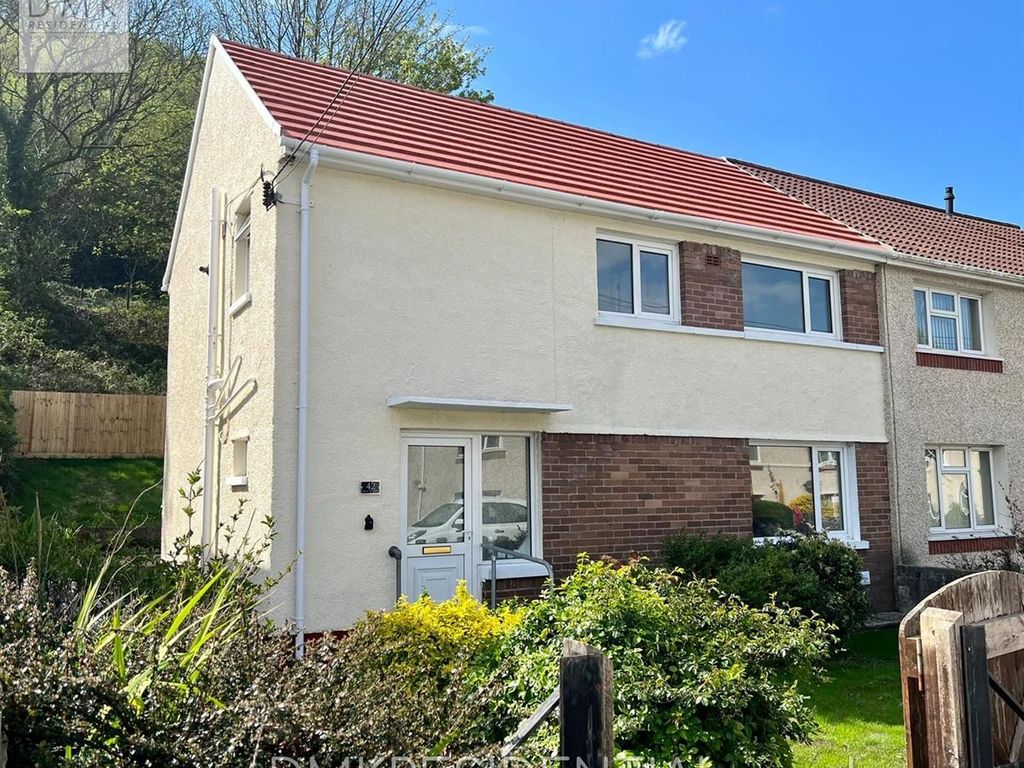 3 bed semidetached house for sale in Dan Y Bryn, Tonna, Neath SA11