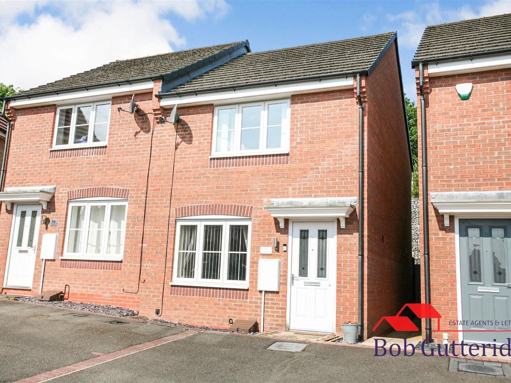 2 bed semidetached house for sale in Lamphouse Way, Wolstanton