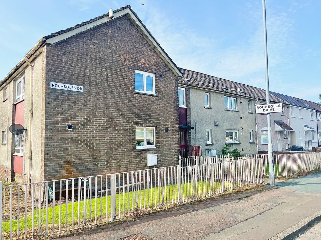 1 bed flat to rent in Rochsoles Drive, North Lanarkshire, Airdrie ML6