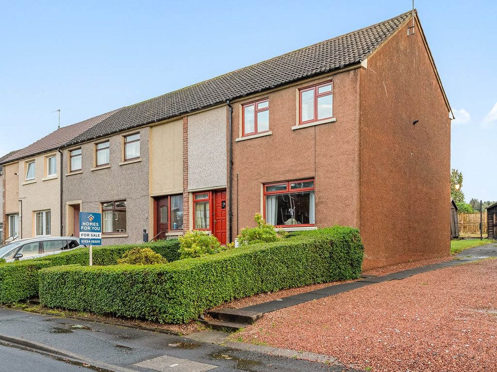 3 bed end terrace house for sale in Derwent Avenue, Falkirk FK1, £130,000 Zoopla