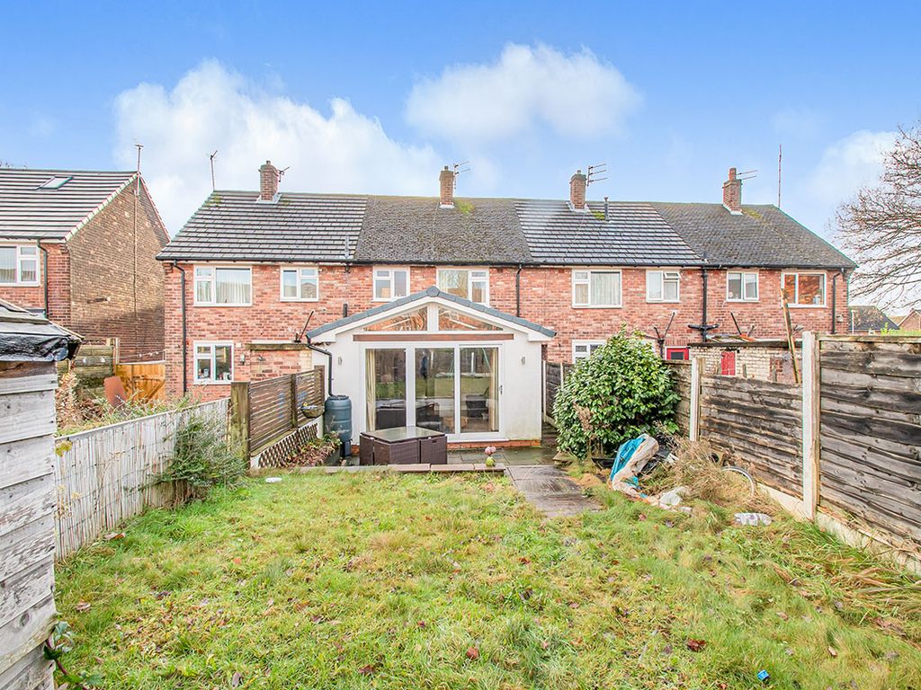 3 bed terraced house for sale in Rufford Drive, Whitefield, Manchester