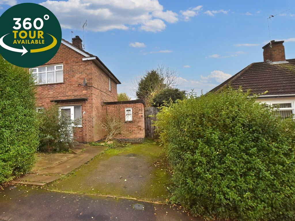 2 bed semidetached house for sale in Dovedale Avenue, Blaby, Leicester