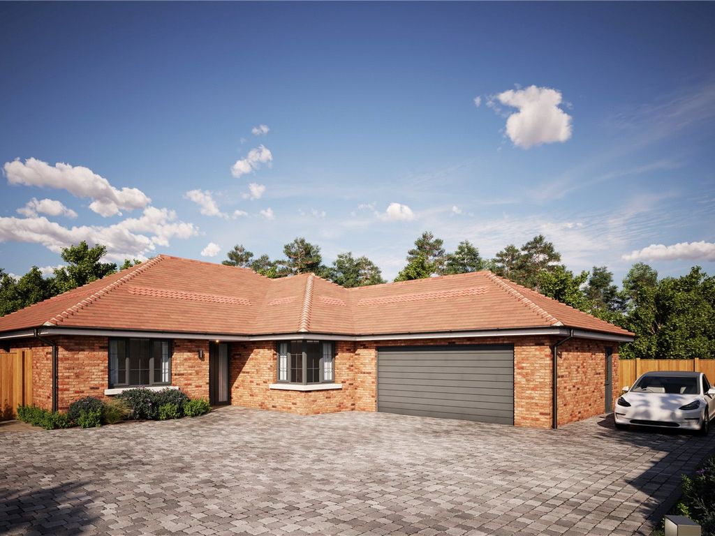 New home, 3 bed bungalow for sale in Lions Lane, Ashley Heath, Ringwood