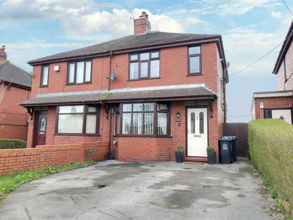 2 bed semidetached house for sale in High Street, Harriseahead, Stoke