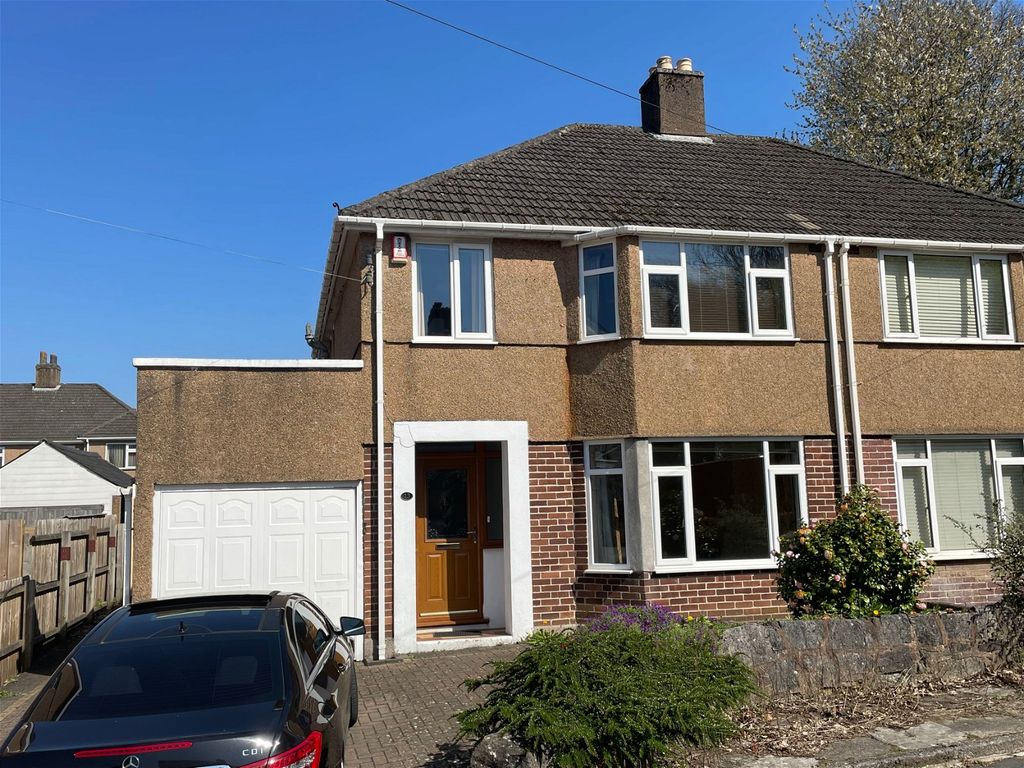 3 bed semidetached house for sale in Stanbury Avenue, Plymouth PL6