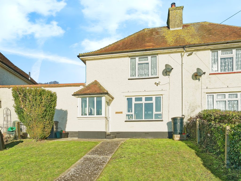 3 bed semidetached house for sale in Pilgrims Way, Dover, Kent CT16, £
