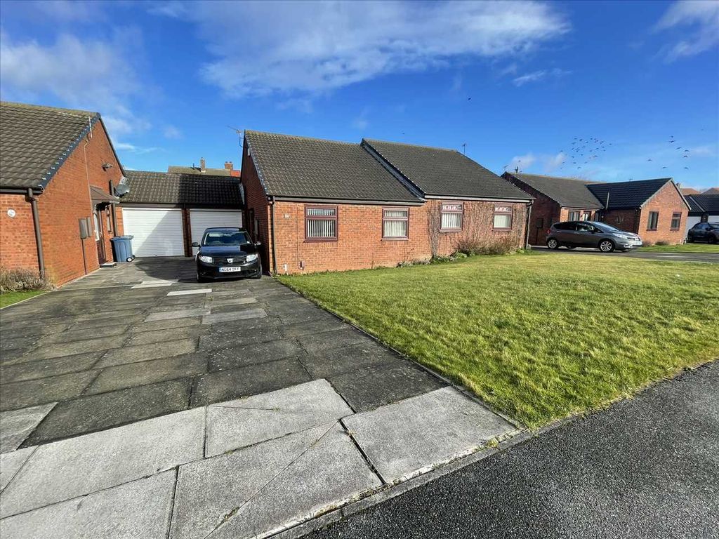 2 bed bungalow for sale in Devon Gardens, South Shields NE34, £100,000