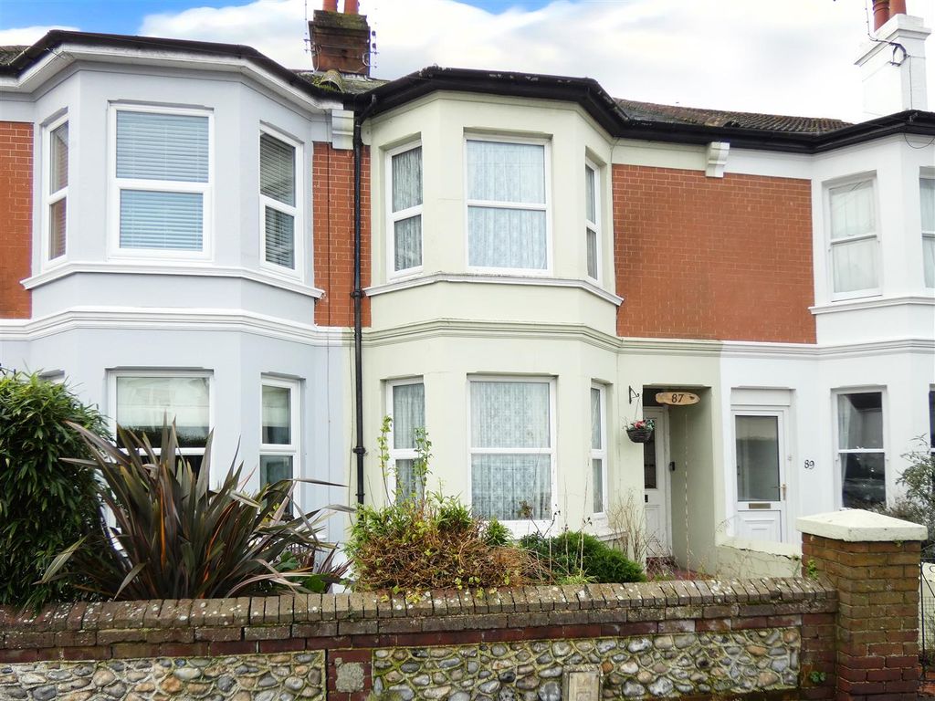 3 bed terraced house for sale in Elm Grove, Worthing BN11, £350,000