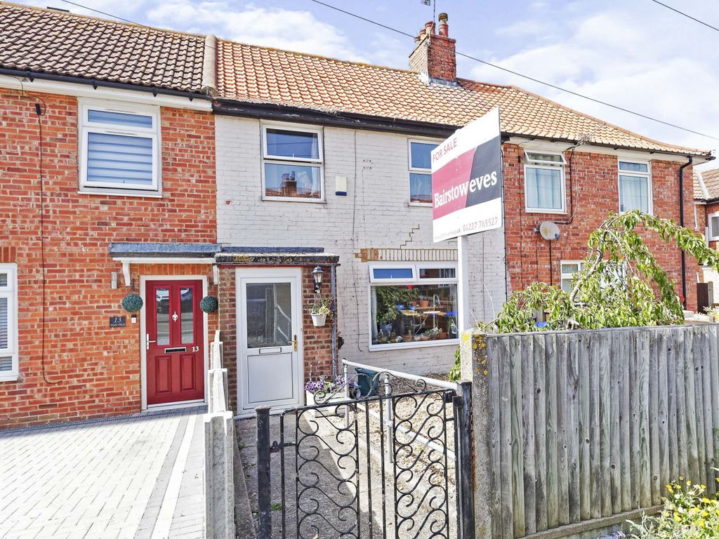 2 bed terraced house for sale in Hyde Place, Aylesham, Canterbury, Kent
