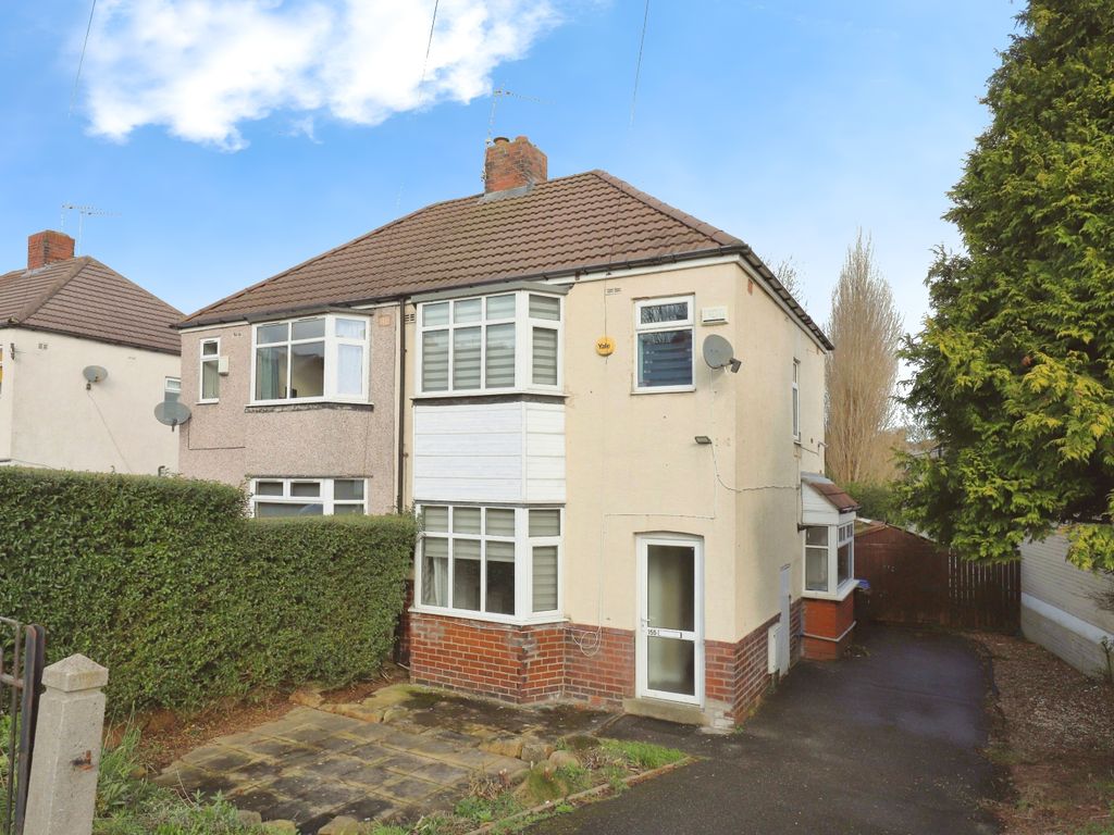 3 bed semidetached house for sale in Mansfield Road, Sheffield, South