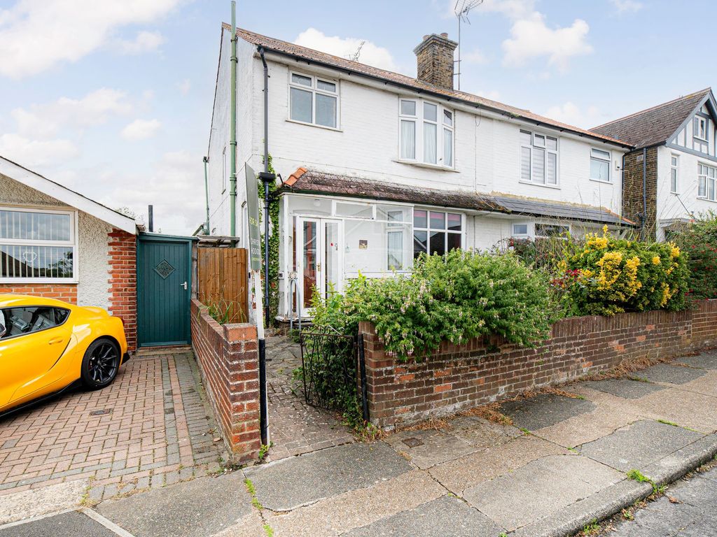3 bed semidetached house for sale in Fitzroy Road, Whitstable CT5, £