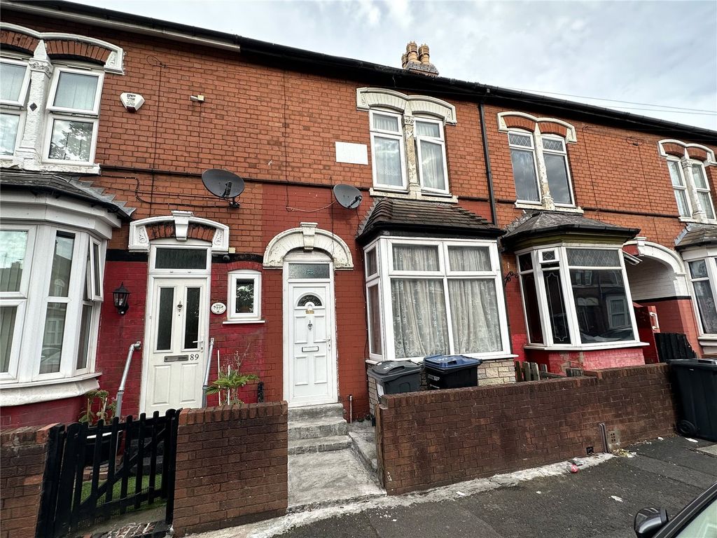 3 bed terraced house for sale in Grange Road, Small Heath, Birmingham, West Midlands B10, £