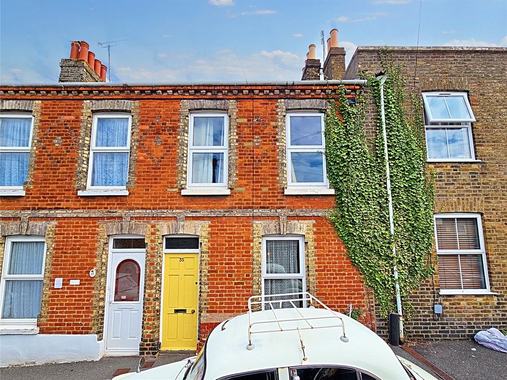3 bed terraced house for sale in Finsbury Road, Ramsgate, Kent CT11, £
