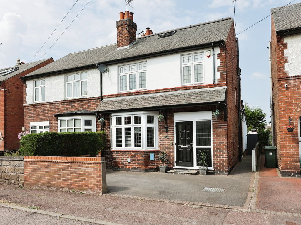 3 bed semidetached house for sale in Rutland Road, West Bridgford