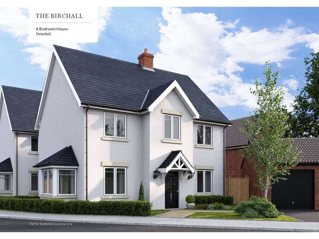 New home, 4 bed detached house for sale in The Birchall, Kings Wood