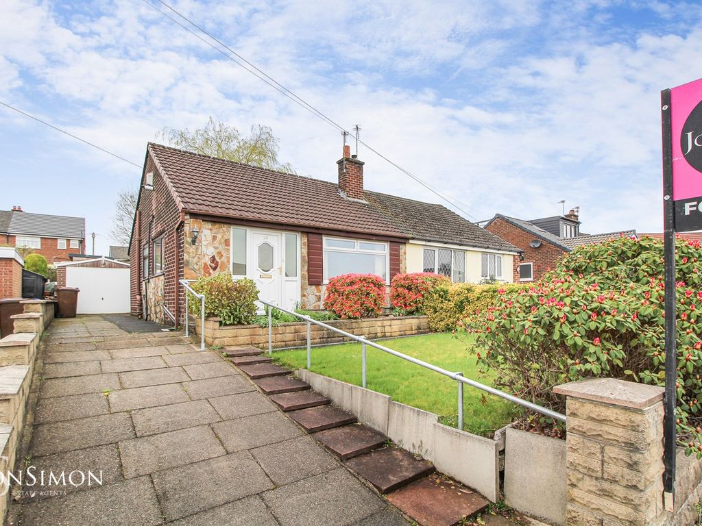 2 bed bungalow for sale in Westbury Close, Seddons Farm, Bury BL8, £