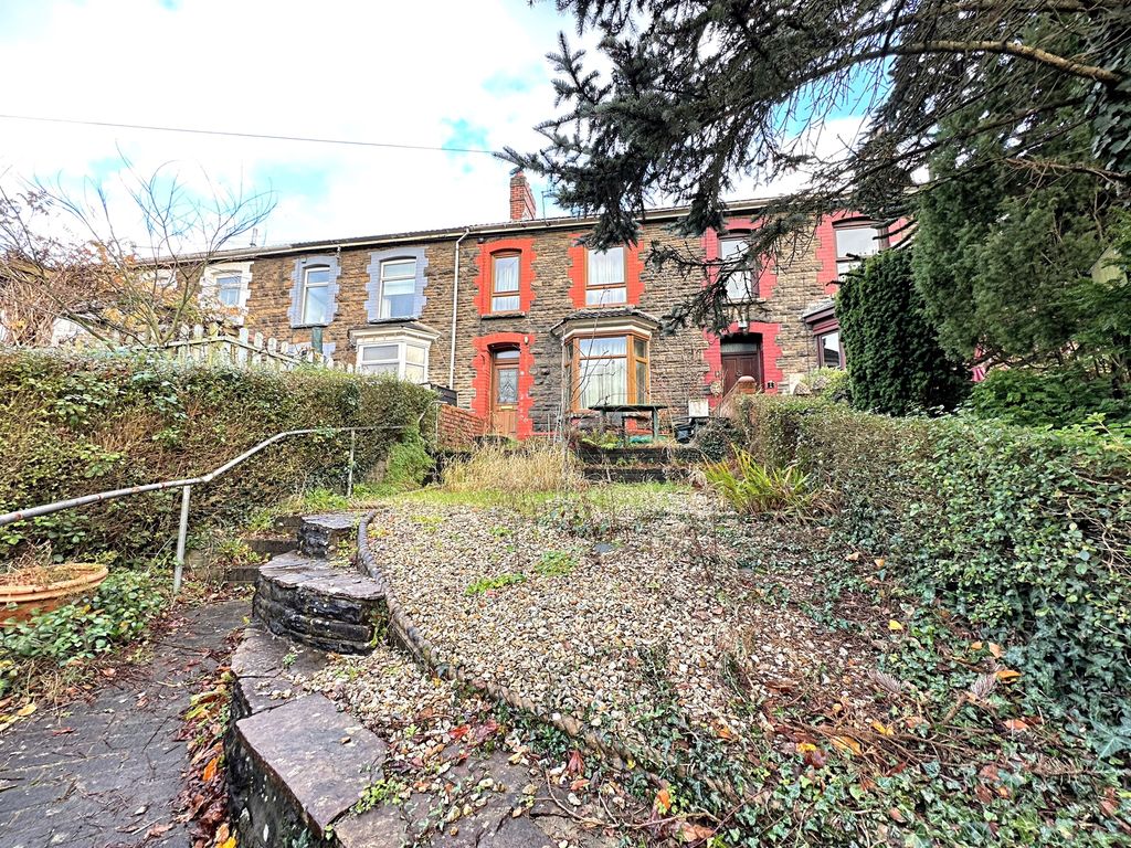 3 bed terraced house for sale in Glenview Terrace, Ynysddu, Newport