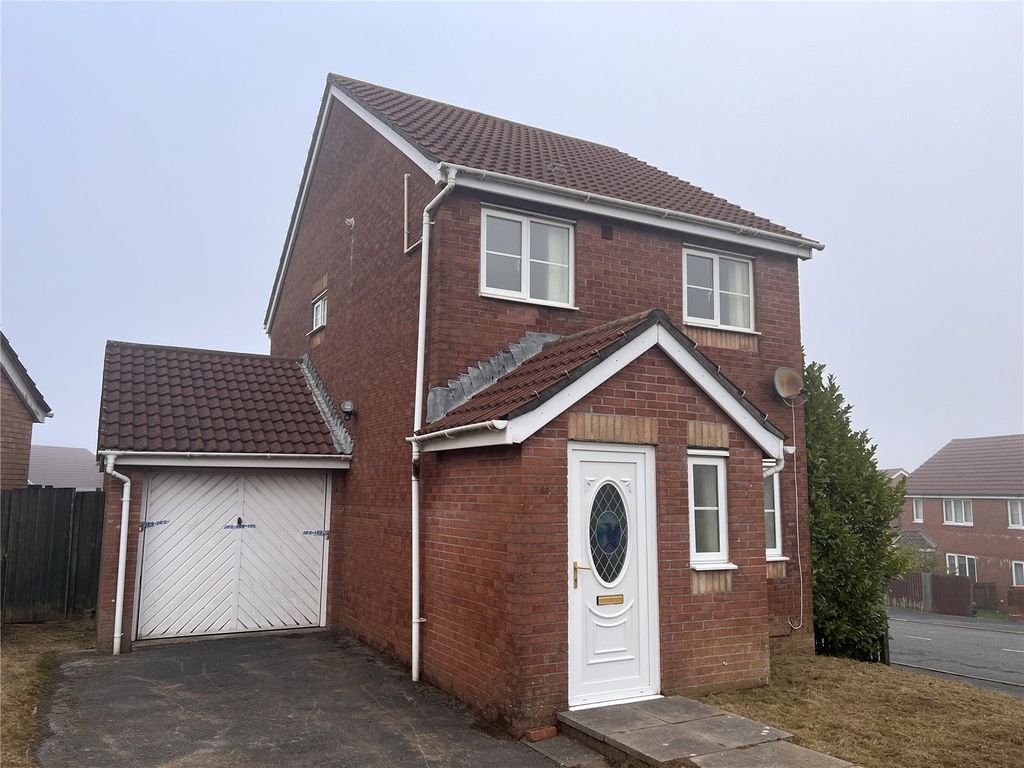 3 bed detached house for sale in Lon Enfys, Llansamlet, Abertawe, Lon