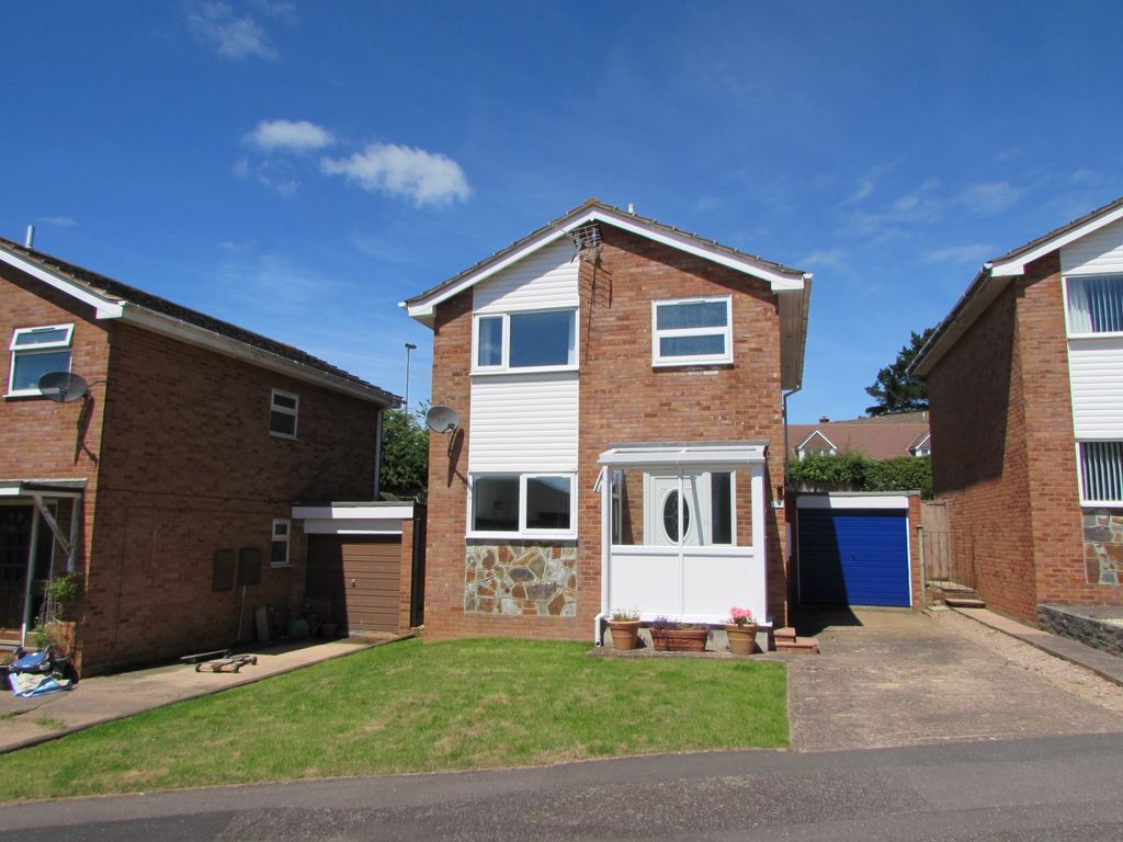 3 bed detached house to rent in Redwood Close, Exmouth EX8, £1,500 pcm