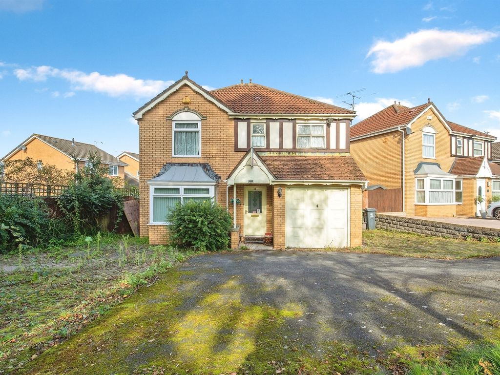 4 bed detached house for sale in Sunnybank Close, Cardiff CF14, £