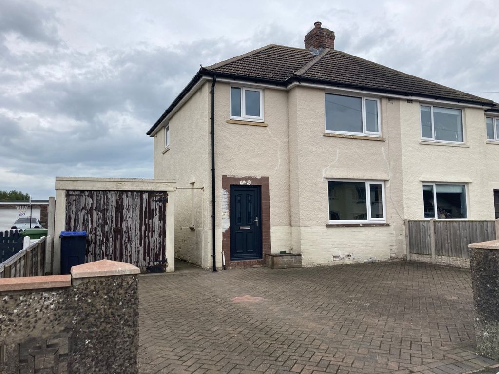 3 bed semidetached house for sale in Skinburness Drive, Silloth