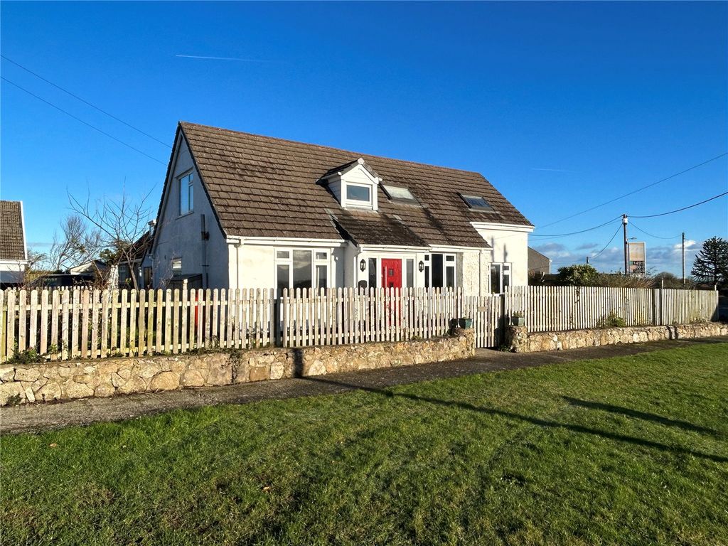 4 bed bungalow for sale in Cae Ysgawen, Brynteg, Benllech, Anglesey