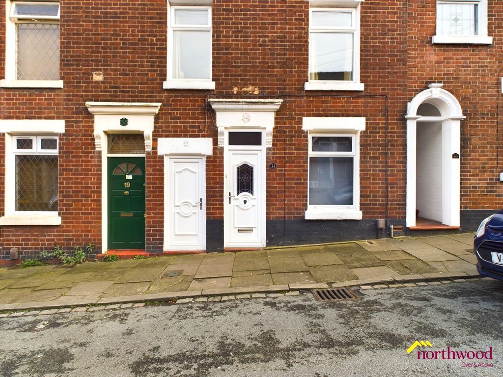 3 bed terraced house for sale in Brighton Street, Penkhull ST4, £