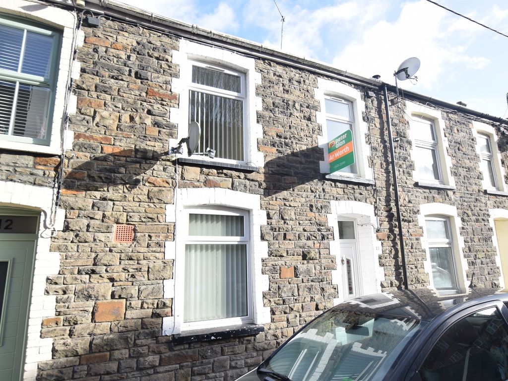 3 bed terraced house for sale in Railway Terrace, Tirphil, New Tredegar