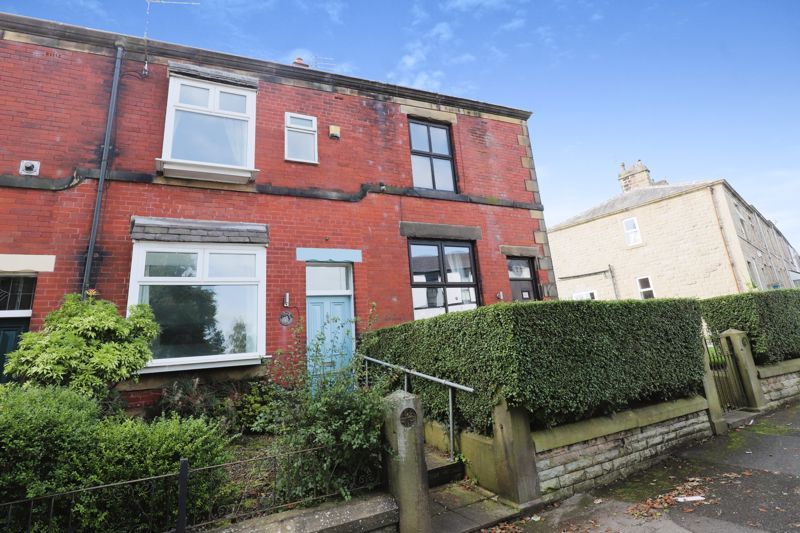 3 bed terraced house for sale in Walshaw Road, Walshaw, Bury BL8, £