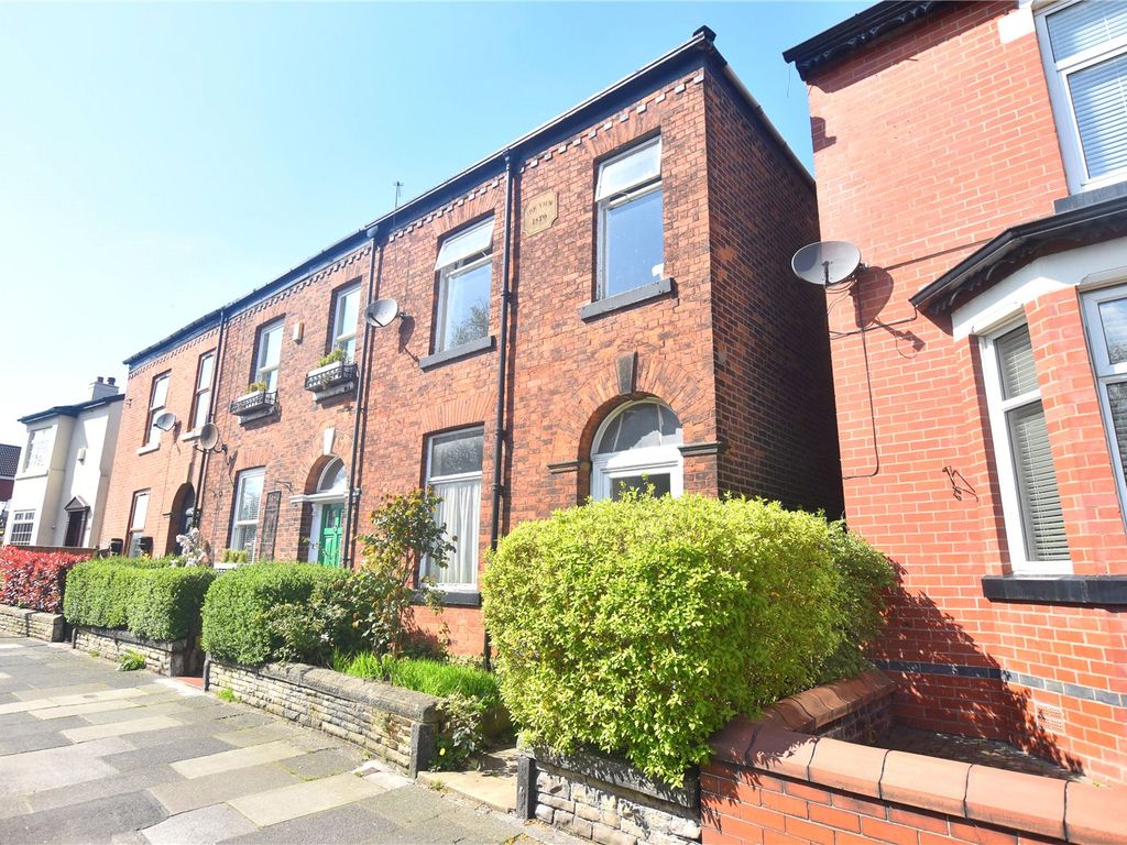 3 bed terraced house for sale in Manchester Old Road, Rhodes, Middleton, Manchester M24, £