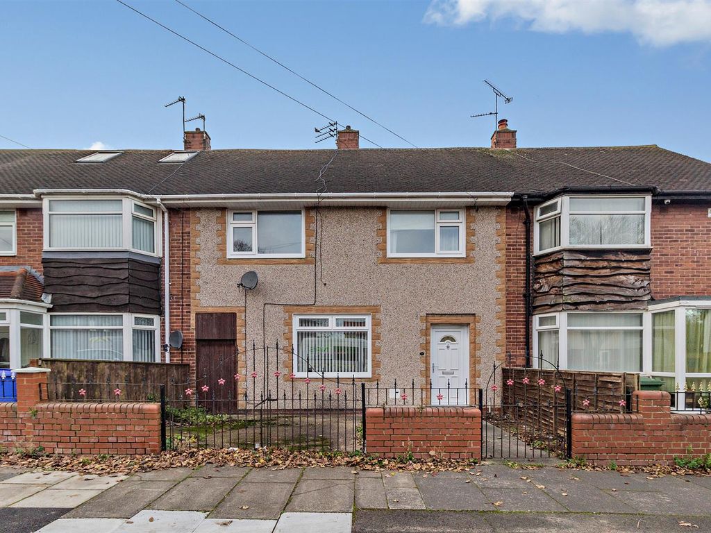 3 bed terraced house for sale in Trevelyan Avenue, Blyth NE24, £100,000