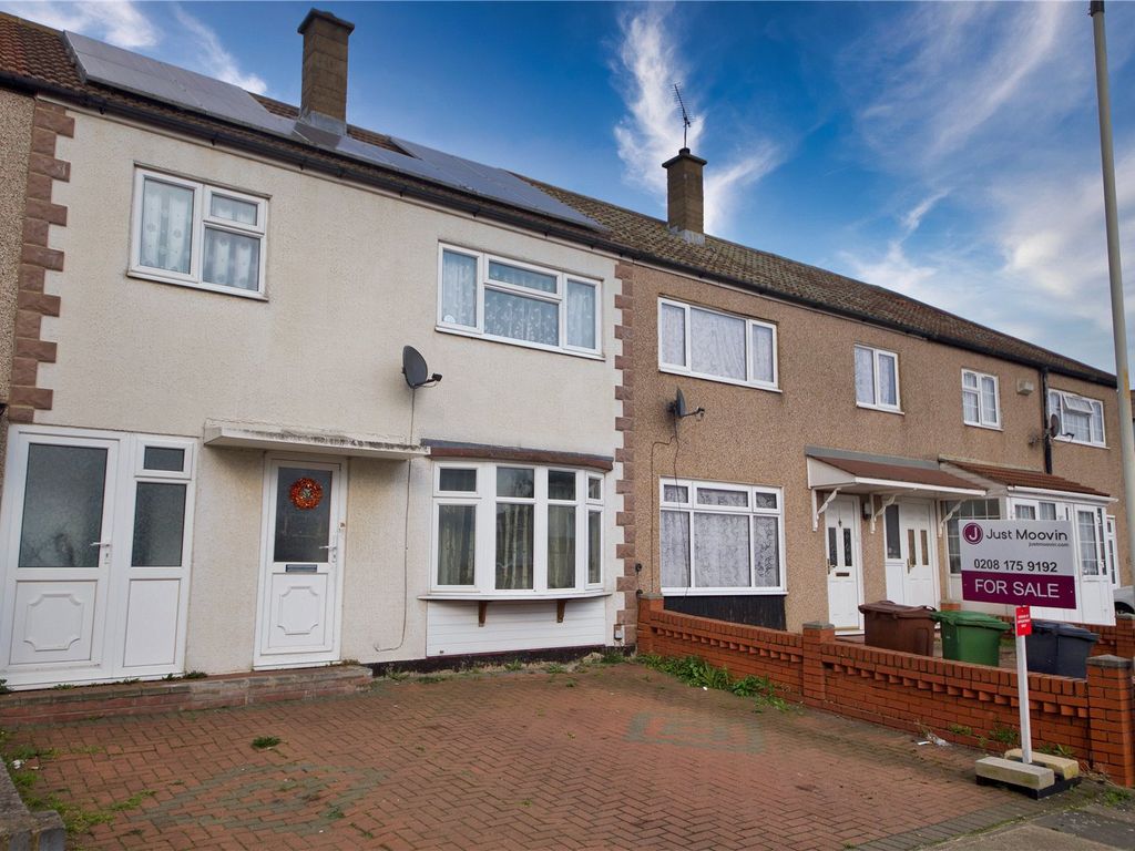 3 bed terraced house for sale in Chelmer Crescent, Barking, Essex IG11