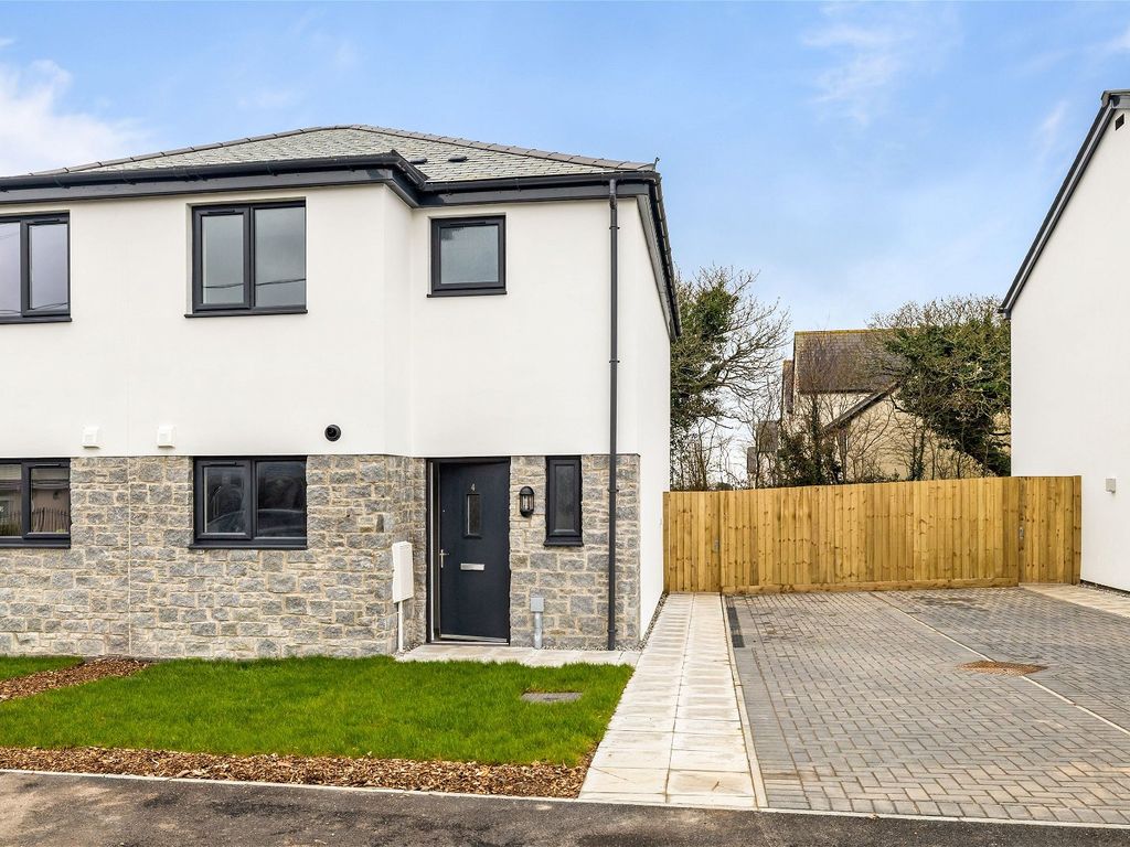 New home, 3 bed semidetached house for sale in Plymbridge Gardens, Glenholt, Plymouth PL6, £