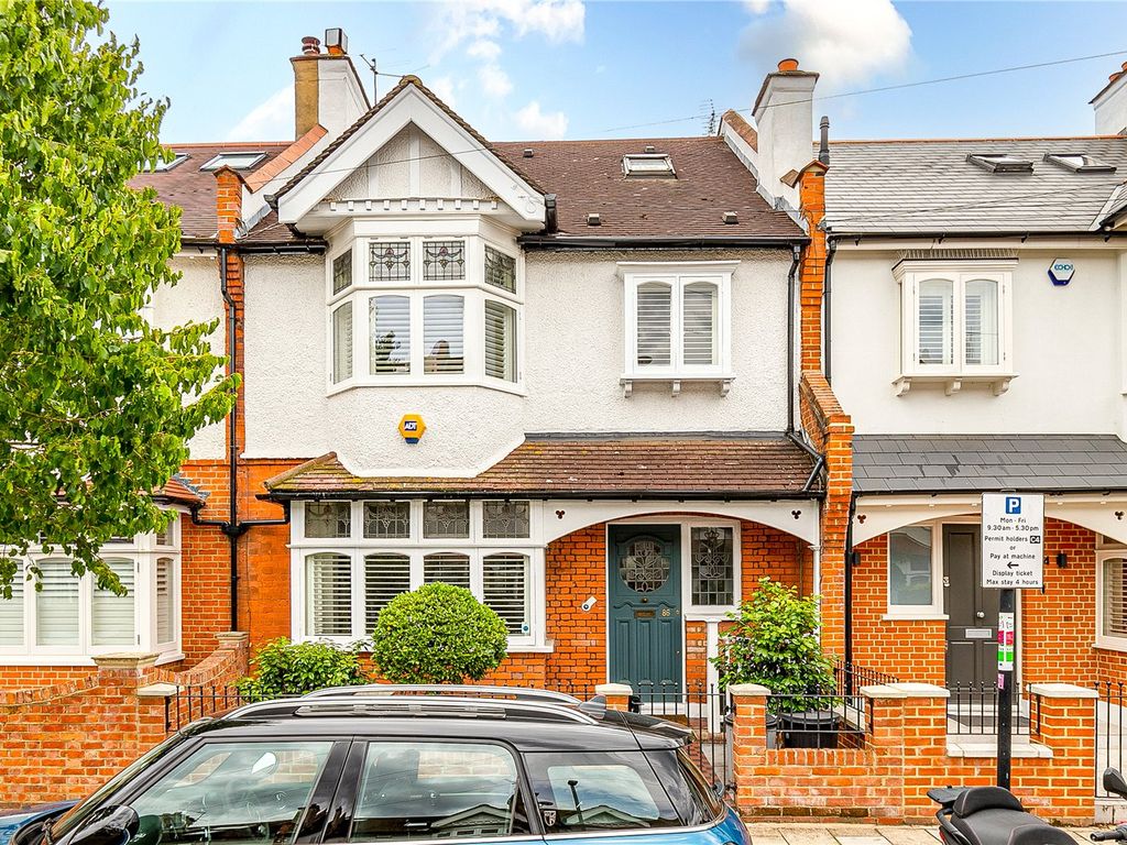 5 bed terraced house for sale in Roseneath Road, London SW11, £