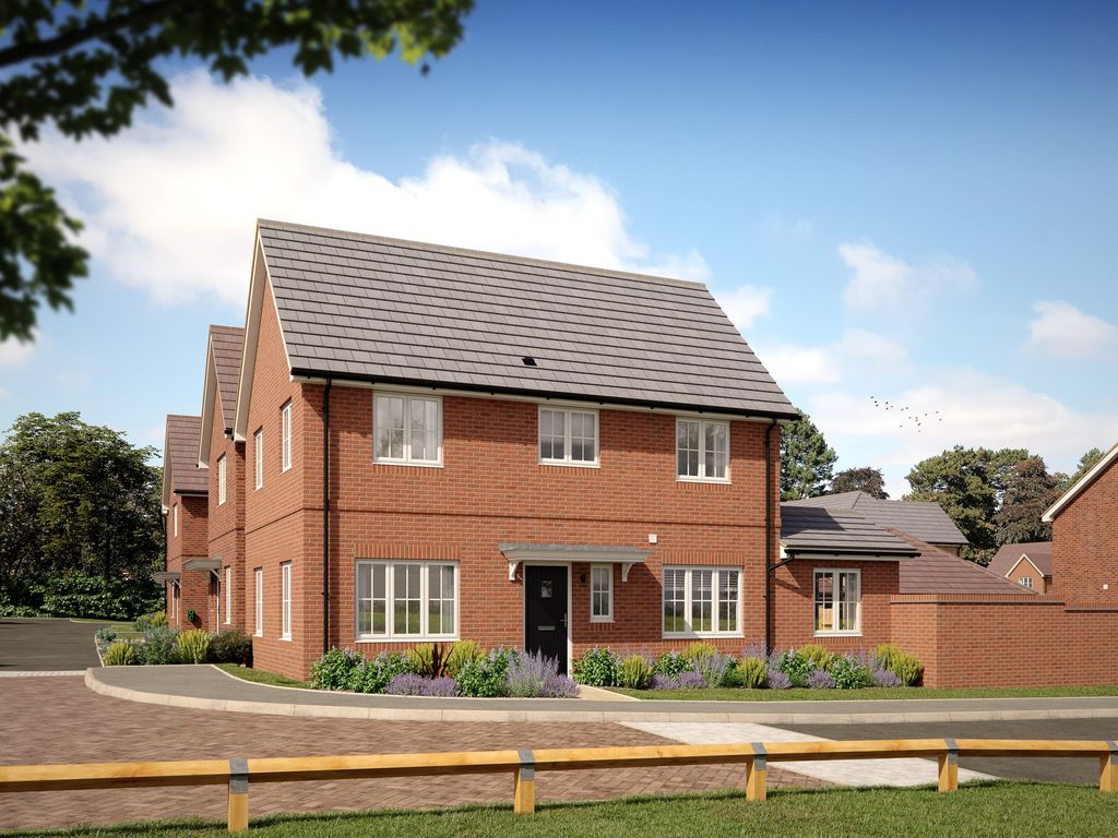 New home, 3 bed detached house for sale in "Everglade" at Restrop Road