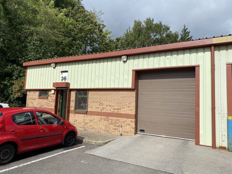 Industrial to let in Unit 36 Aberaman Industrial Estate, Aberdare, Rhondda Cynon Taff CF44, £
