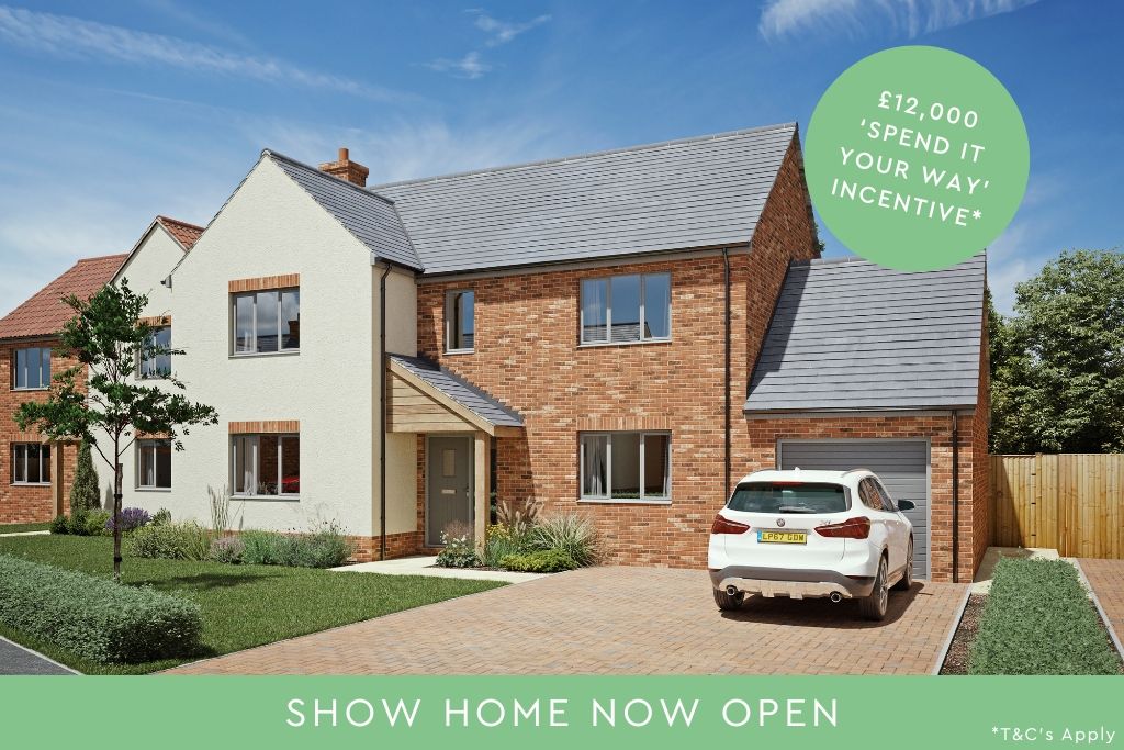 New home, 4 bed detached house for sale in Paulson Close, Frisby On The