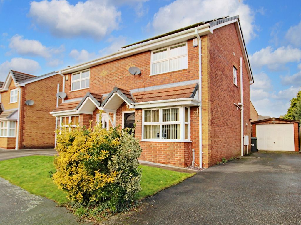 3 bed semidetached house for sale in Waltersgreen Crescent, Golborne