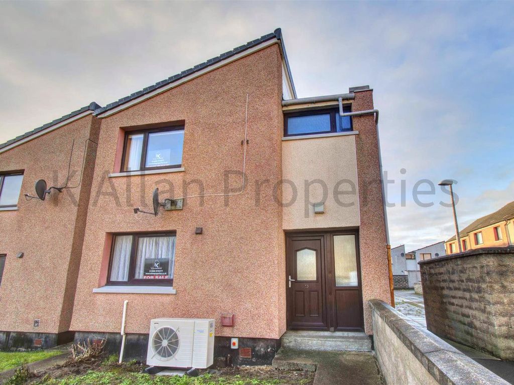 2 bed end terrace house for sale in 15 Macleod Road, Wick, Caithness