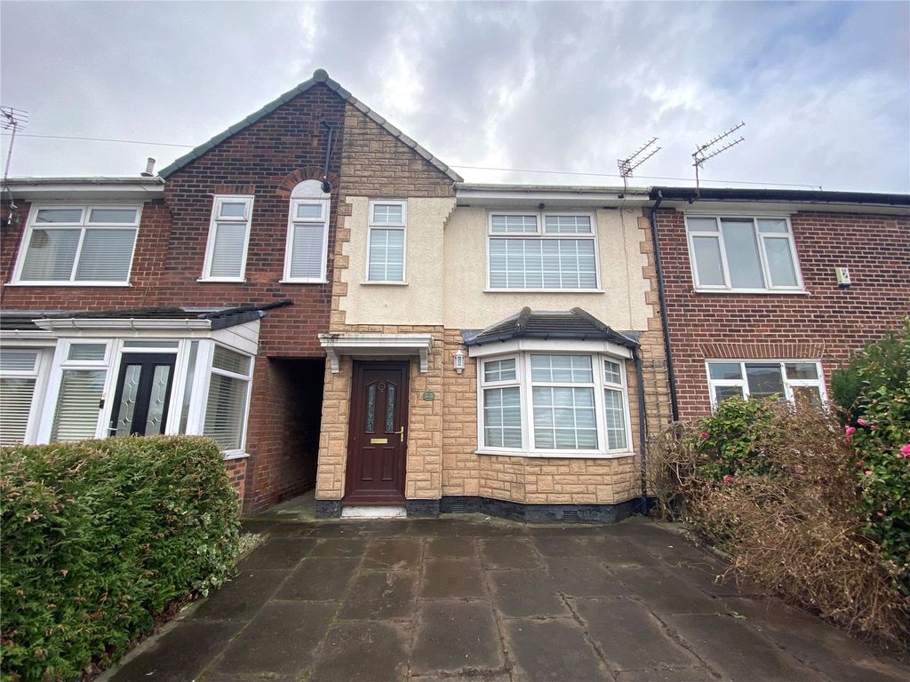 3 bed terraced house for sale in Longton Lane, Rainhill, Prescot