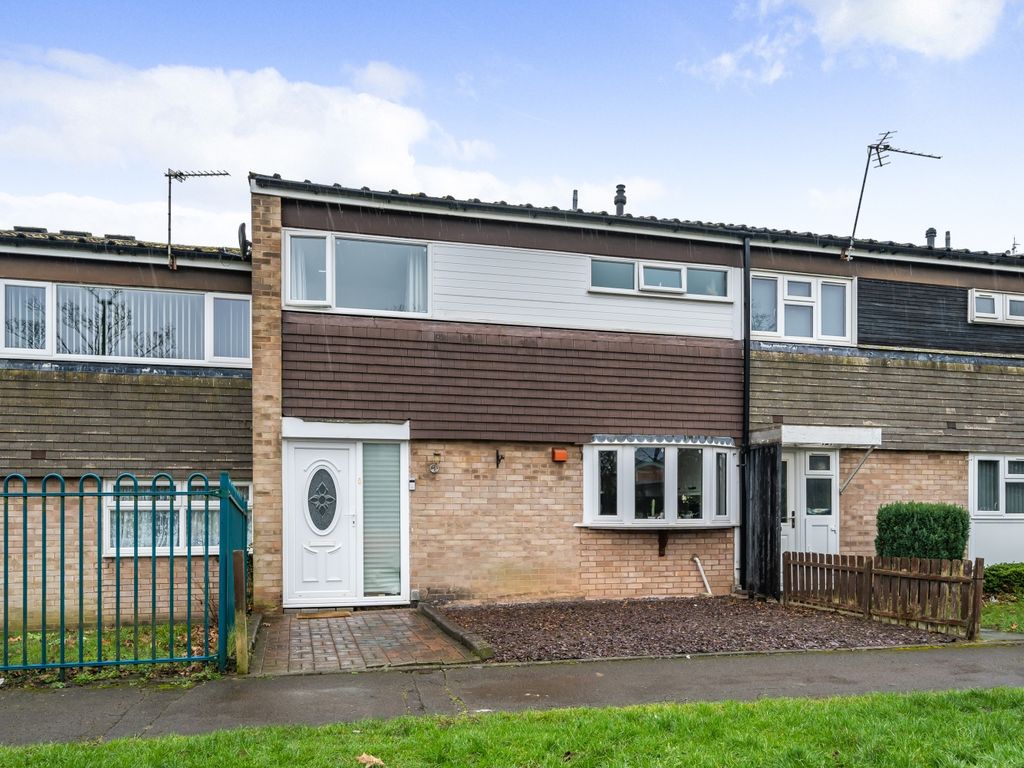 3 bed terraced house for sale in Dunster Road, Chelmsley Wood, Birmingham B37, £205,000 Zoopla