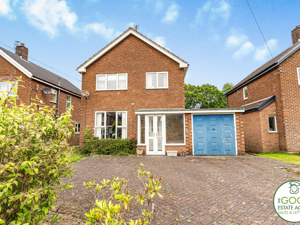 3 bed detached house for sale in Burford Crescent, Wilmslow SK9, £