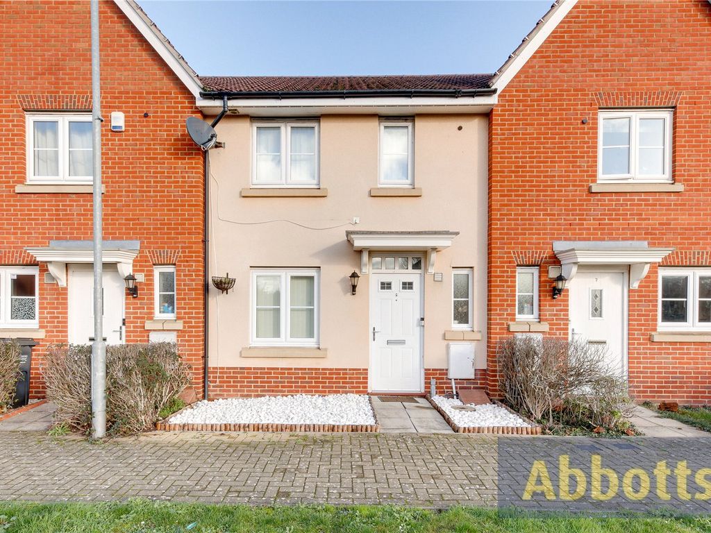 3 bed terraced house for sale in Abbey Path, Laindon, Basildon, Essex