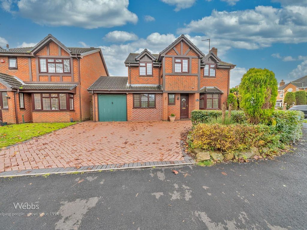 4 bed detached house for sale in Spring Meadow, Cheslyn Hay, Walsall