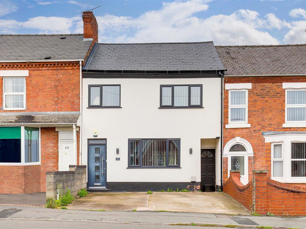 4 bed terraced house for sale in Mansfield Road, Heanor, Derbyshire