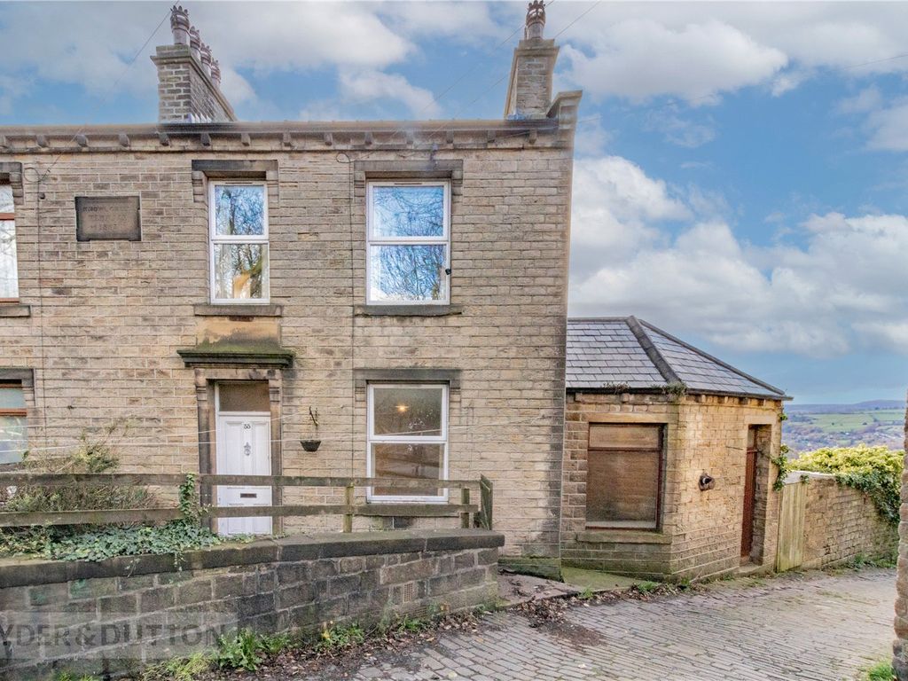 2 bed end terrace house for sale in Knowl Road, Golcar, Huddersfield