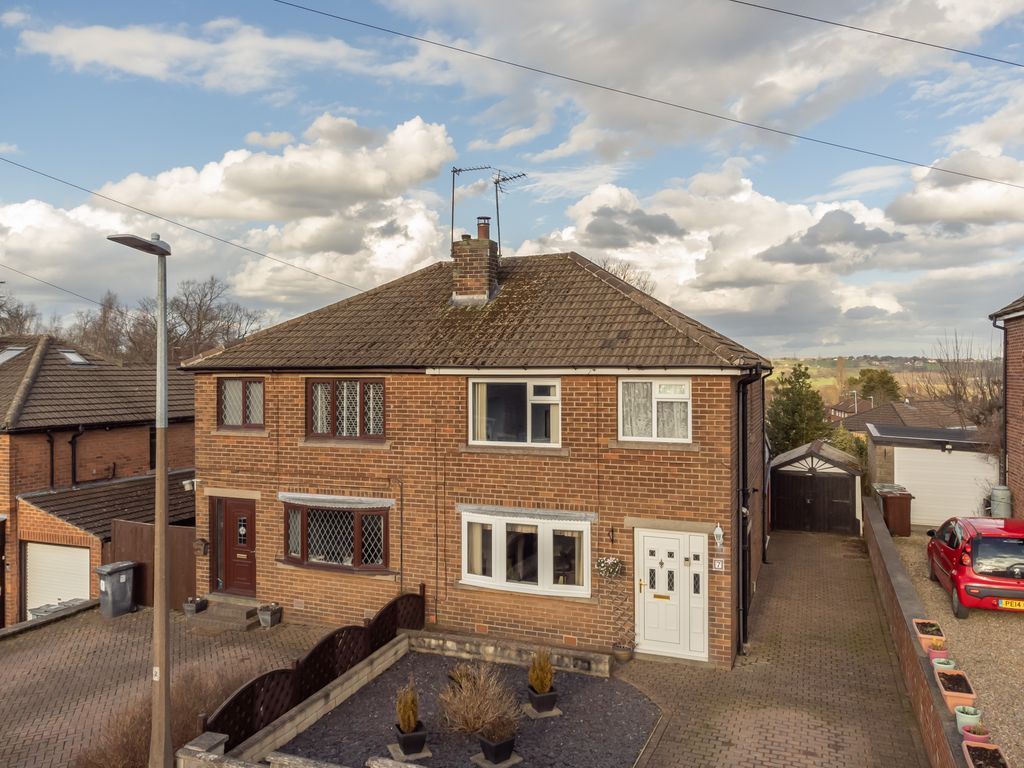 3 bed semidetached house for sale in Church View, Cleckheaton BD19