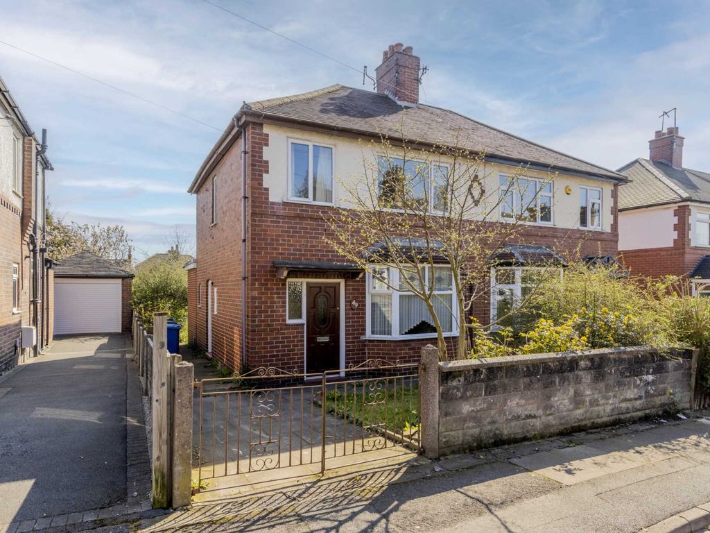 3 bed semidetached house for sale in Sackville Street, Basford ST4