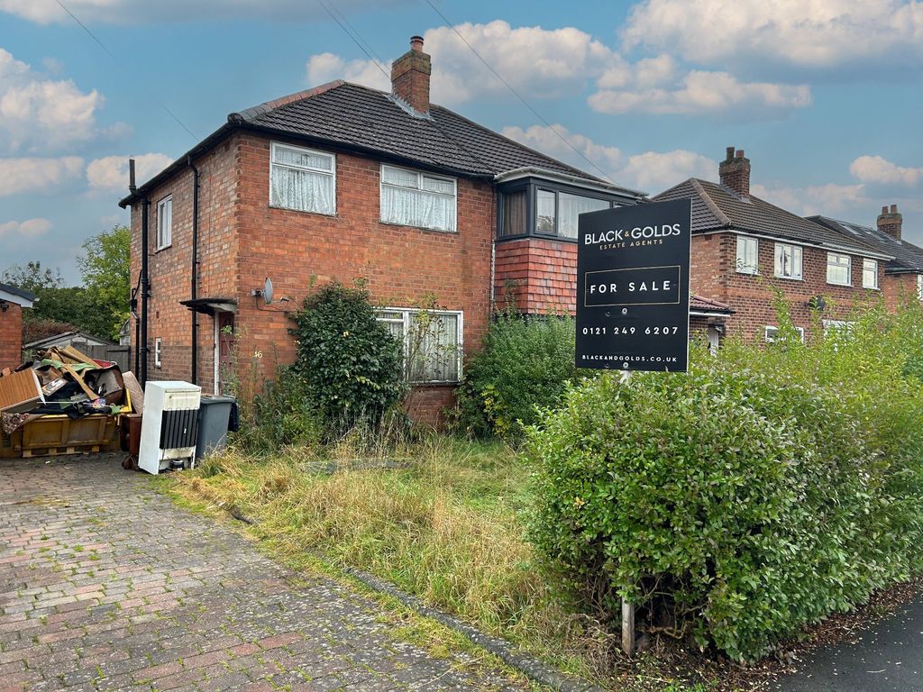 3 bed semidetached house for sale in Chamberlain Crescent, Shirley, Solihull B90, £200,000 Zoopla